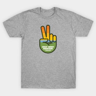 Peace Sign - Tennessee (Light) T-Shirt